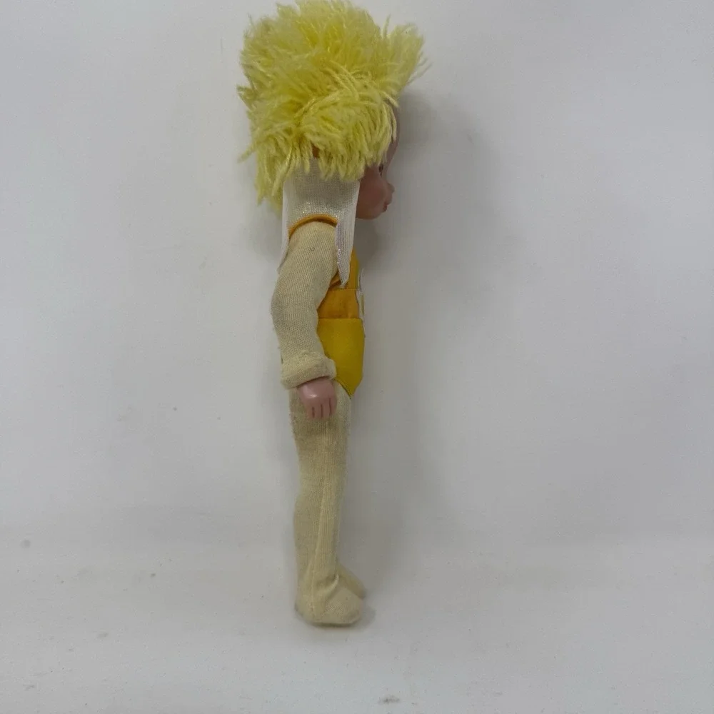 Vintage Rainbow Bright Canary Yellow 1983 Poseable Doll Hallmark